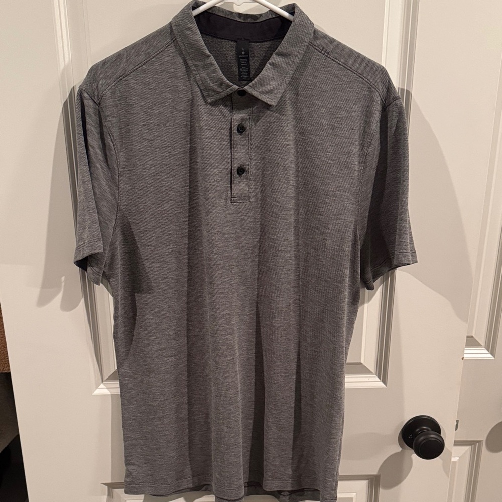 lululemon athletica Evolution Charcoal Polo Shirt